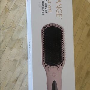 Lange Le Vite Hairbrush Straightener - Pink